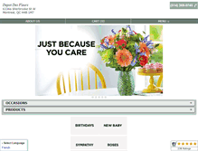 Tablet Screenshot of ohmyflowers.com